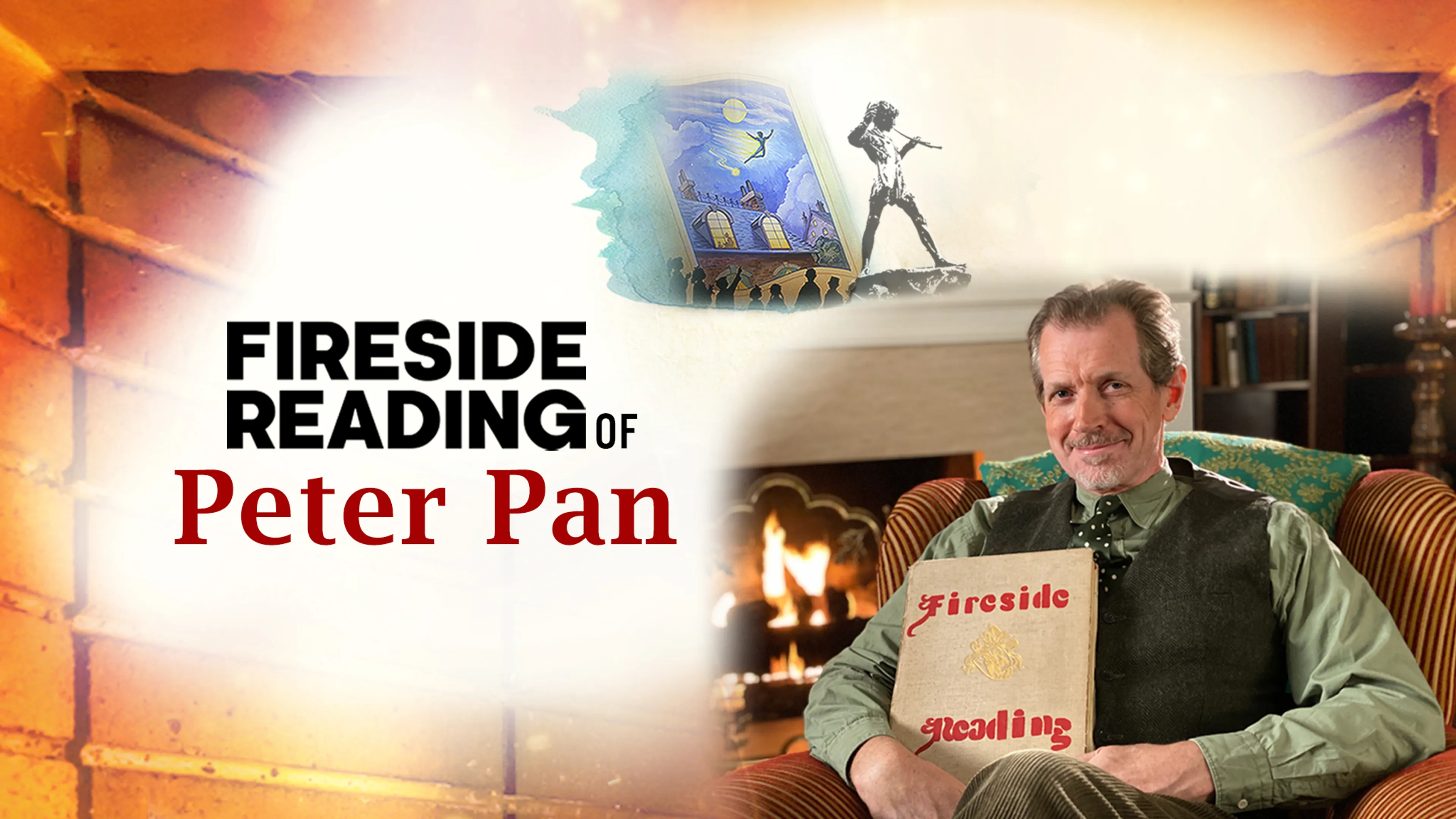 Fireside Reading of Peter Pan poster